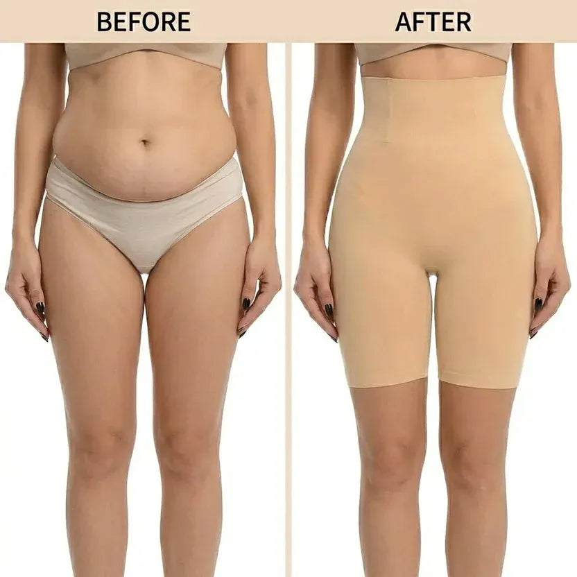 Skin Color Seamless High Waist Slimming Lower Body Shaper