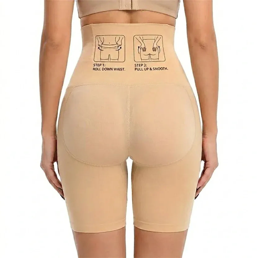 Skin Color Seamless High Waist Slimming Lower Body Shaper